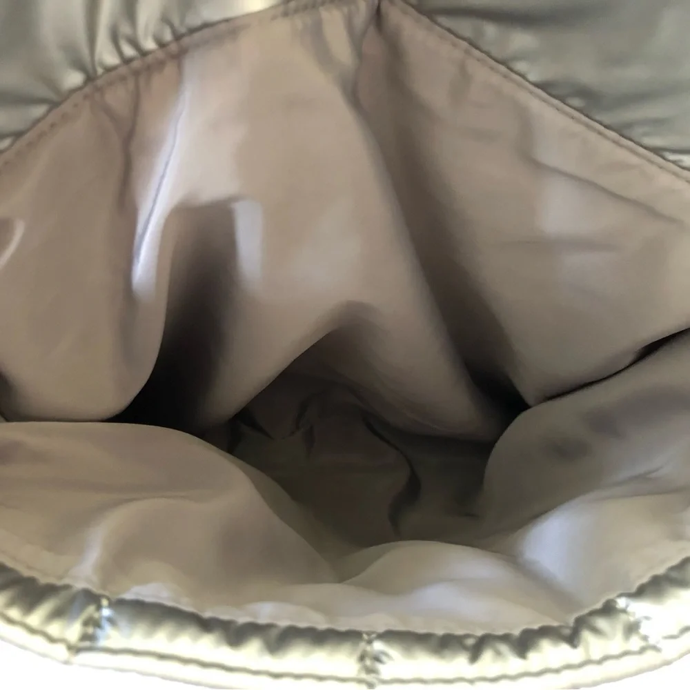 INC International Concepts Britney Nylon Backpack, Silver - Picture 7 of 9